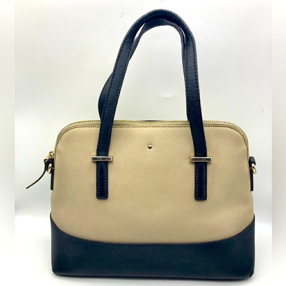 Kate‎ Spade New York Cow Leather Color Block Purse Satchel Handbag